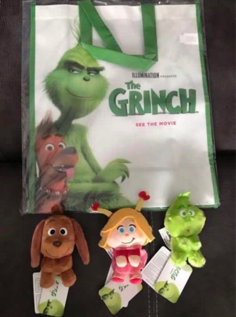 The Grinch Small Plushes Hobbies Toys Toys Games on Carousell