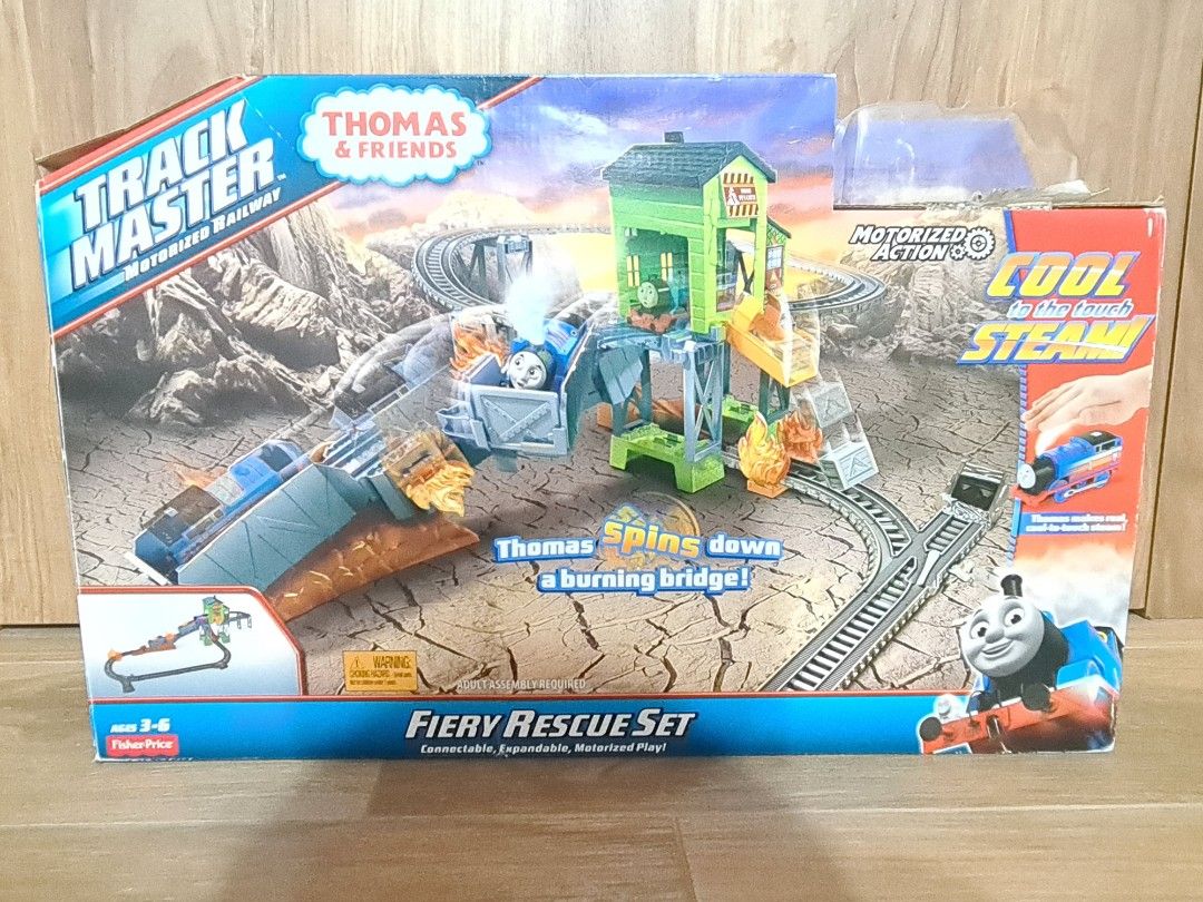 Thomas and Friends Trackmaster Fiery Rescue Set Hobbies Toys Toys Games on Carousell