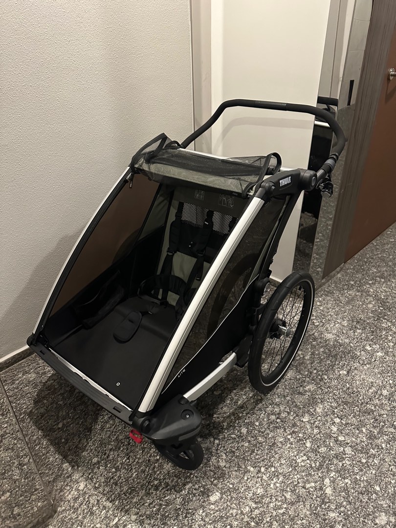 Thule Chariot Lite Double Babies Kids Going Out Strollers on