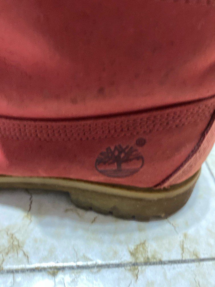 Timberland Boots waterproof red Men s Fashion Footwear Boots on