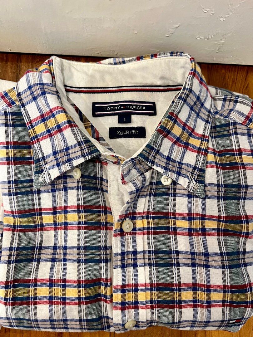 Tommy Hilfiger and Zara button shirts