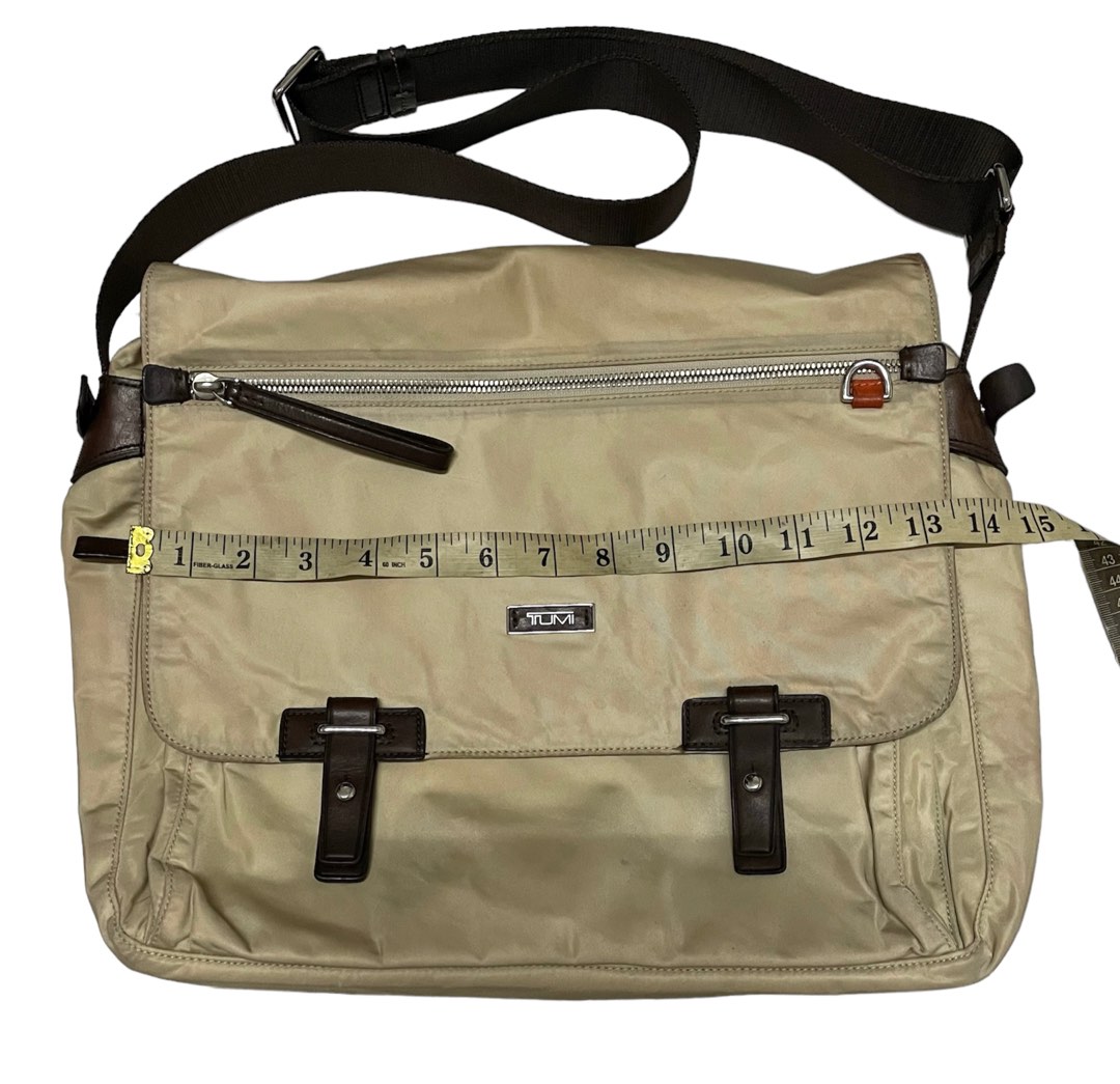 Tumi canvas hotsell messenger bag