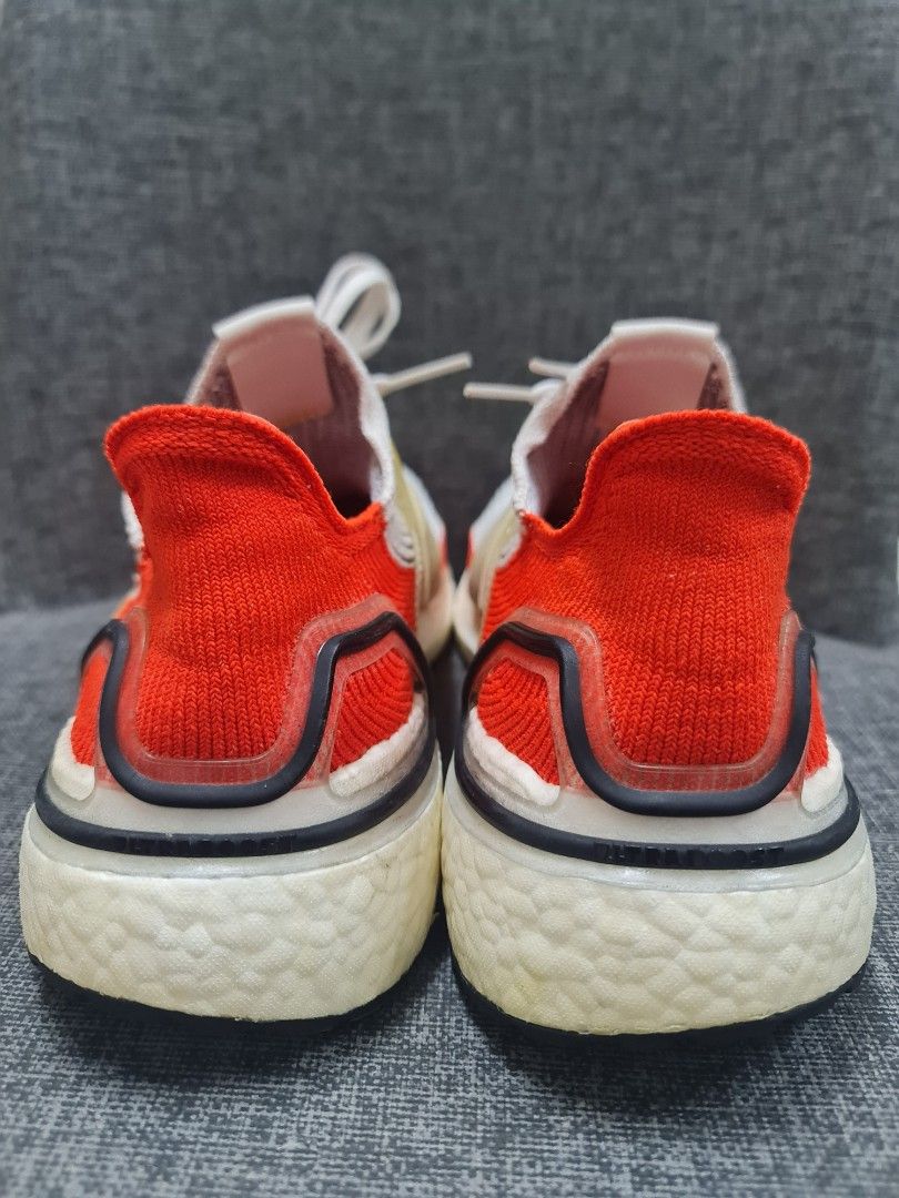 Ultra boost 19 raw white active orange sale