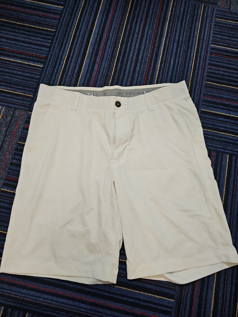 Under armour on sale heatgear khaki shorts