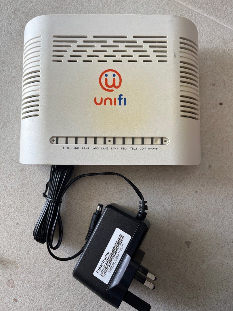 Unifi GPON ONU (FiberHome), Computers & Tech, Parts & Accessories ...