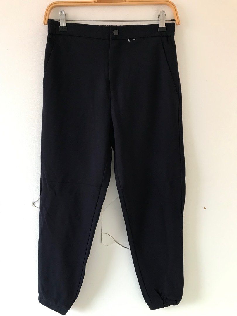 Uniqlo Smart Sweatpants Uniqlo Ankle Smart Joger Navy Pants