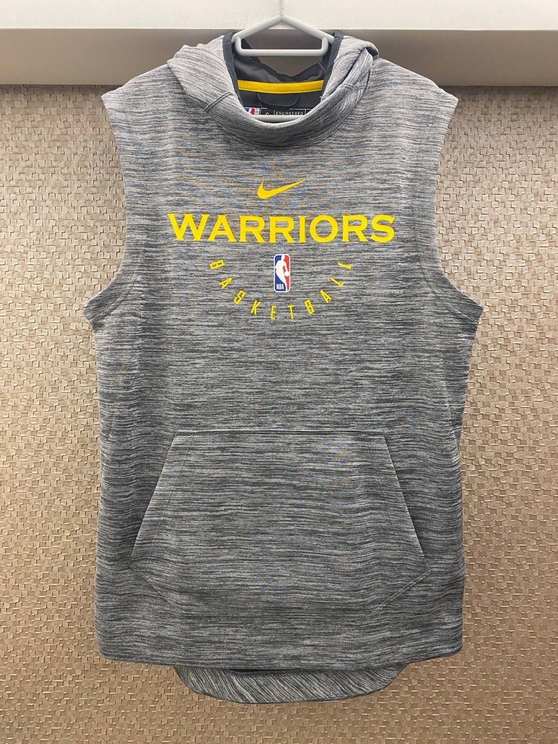Golden state warriors sleeveless hoodie nike new arrivals