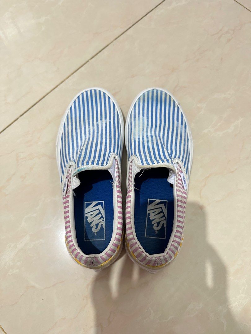 Vans mix stripes top