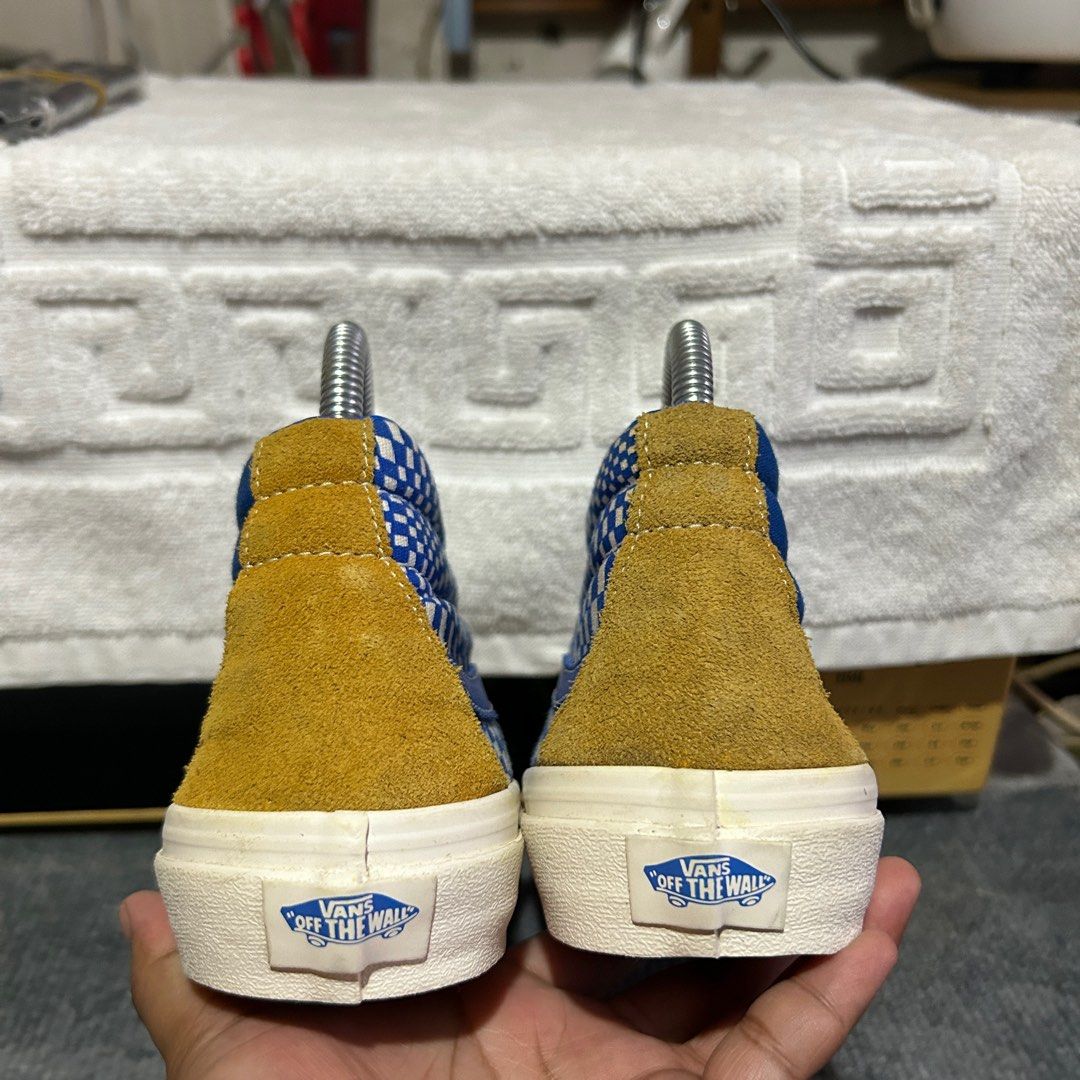 Vans sk8 deals mid yellow