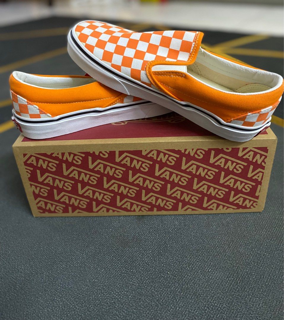 Vans slip on cheddar online