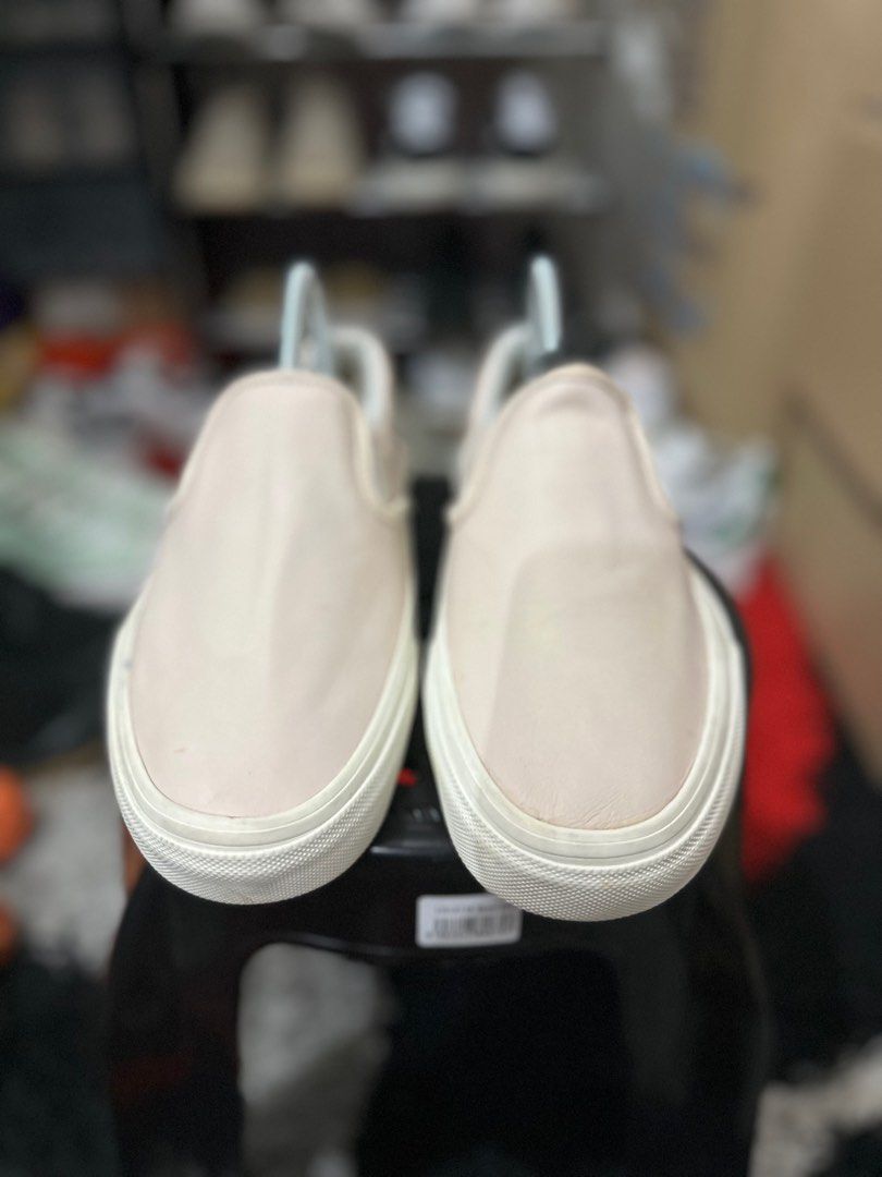 Vans slip on pro rubber print marshmallow on sale