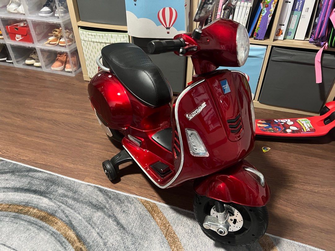 Vespa kids electric scooter Hobbies Toys Toys Games on Carousell