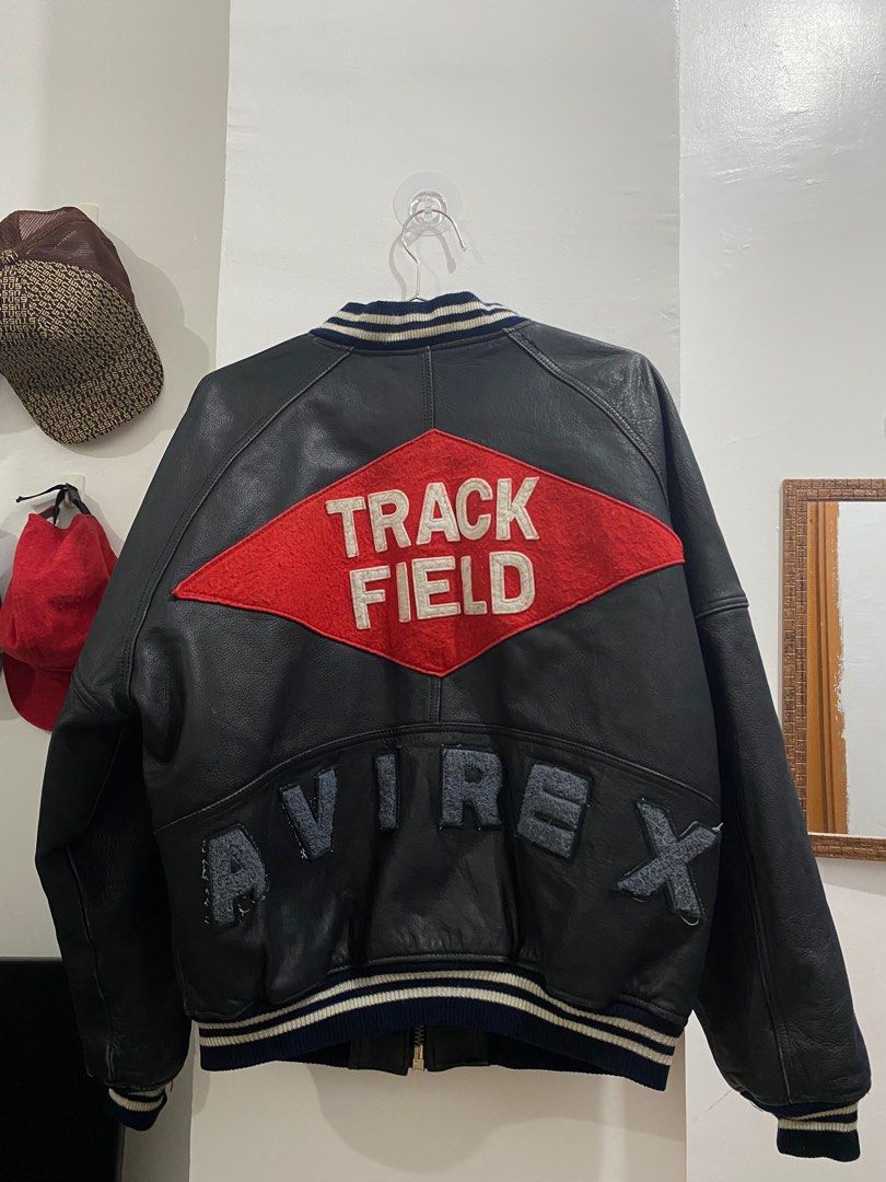 Avirex track field sales jacket