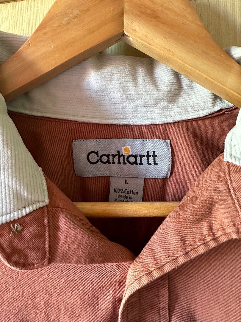 Vintage Carhartt Crop Top (Category: Blouses) located in Las Pinas. Submitted by t_p_a (Listing ID 1275530587, Image 3). Description: Used only once. In excellent condition. Fits small to large. Bought it from vintage weekend Singapore for 35 Singapore dollars. .