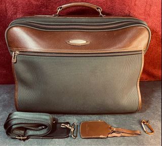 Vintage Samsonite USA Double Zipper Briefcase Made by Ace