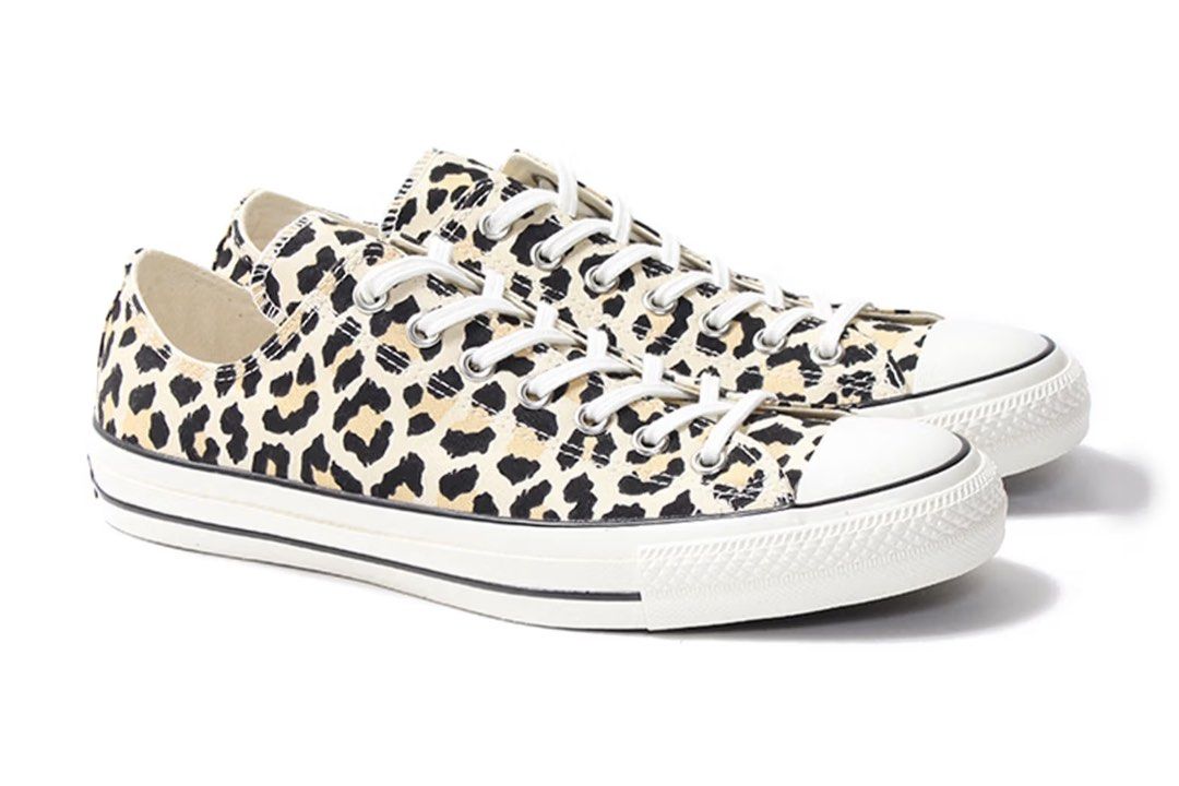 Wacko maria converse top leopard
