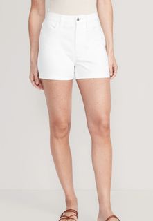 White legging shorts hotsell