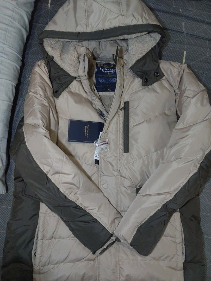 Mens beige winter jacket shop