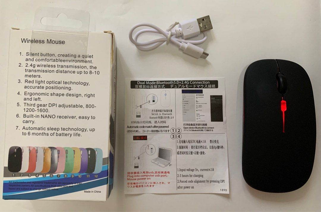 Wireless Mouse (Category: Mouse & Mousepads) located in Kuala Lumpur. Submitted by mun_ching (Listing ID 1275525587, Image 3). Description: .