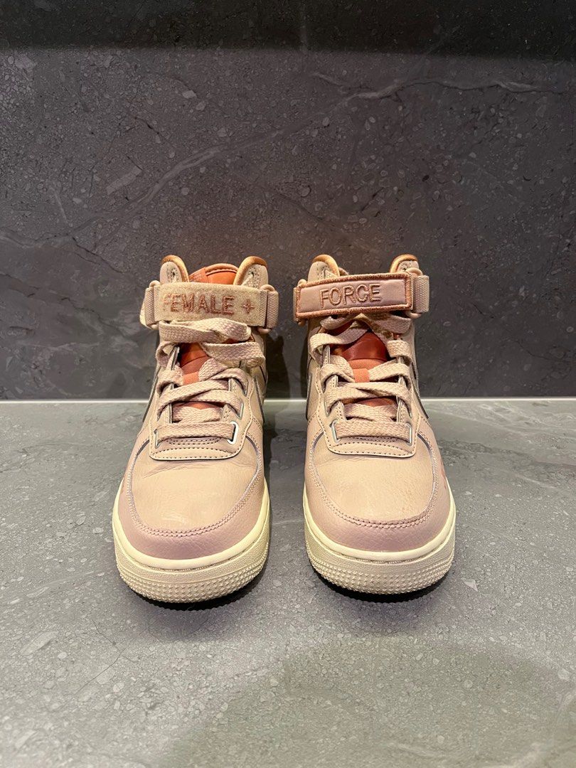 Nike air force sales 1 high utility pink