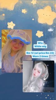 White wig malaysia new arrivals