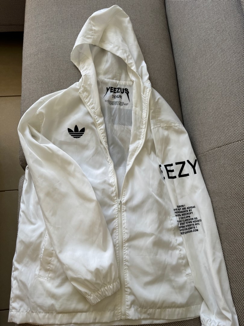 Yeezy on sale coat white