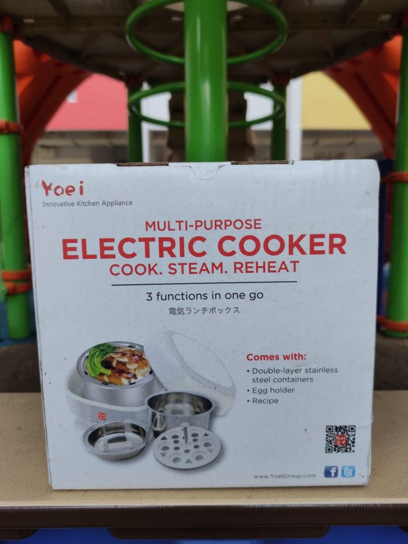 Yoei Multi Purpose Electric Cooker, TV & Home Appliances, Kitchen