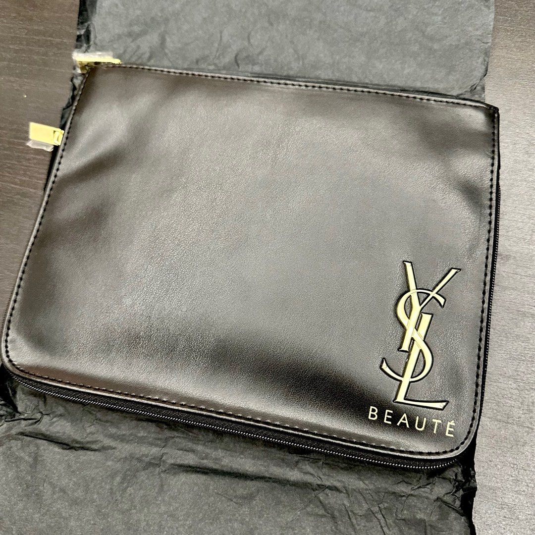 YSL pouch/ Saint Laurent clutch review. What fits inside? The one clutch bag  you need? - YouTube