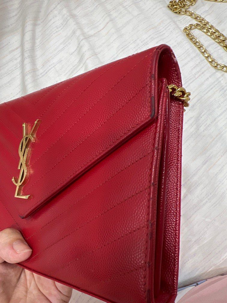 Red ysl sales wallet on chain