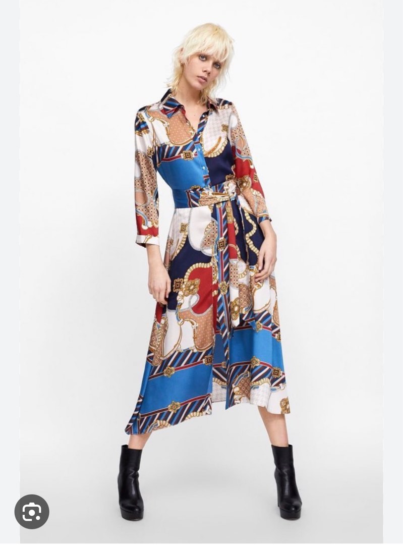 Chain clearance dress zara