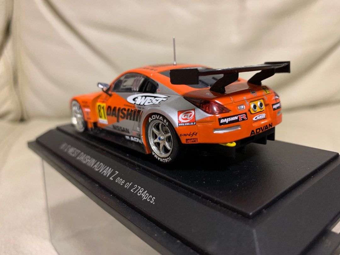1/43 Nissan JGTC 2004 C-West Daishin ADVAN Z #81 (orange