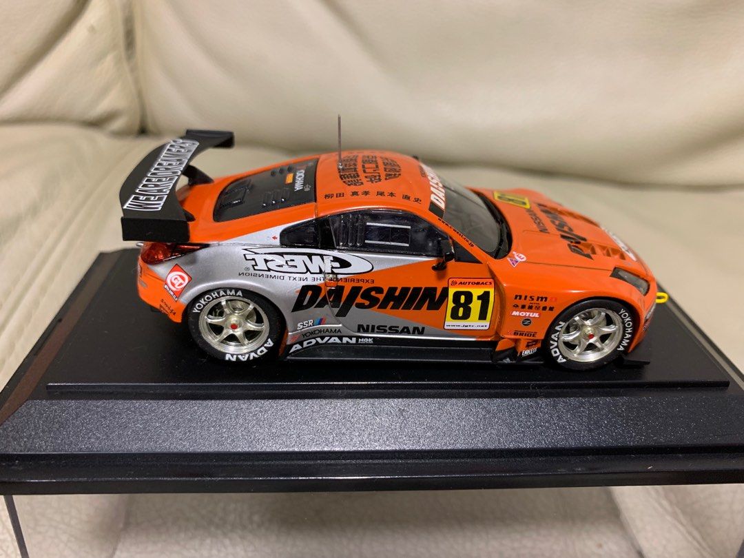 NISSAN 350Z C-WEST DAISHIN ADVAN Z JGTC 2004 ORANGE/SILVER