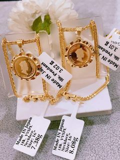 18K Japan  Gold necklace