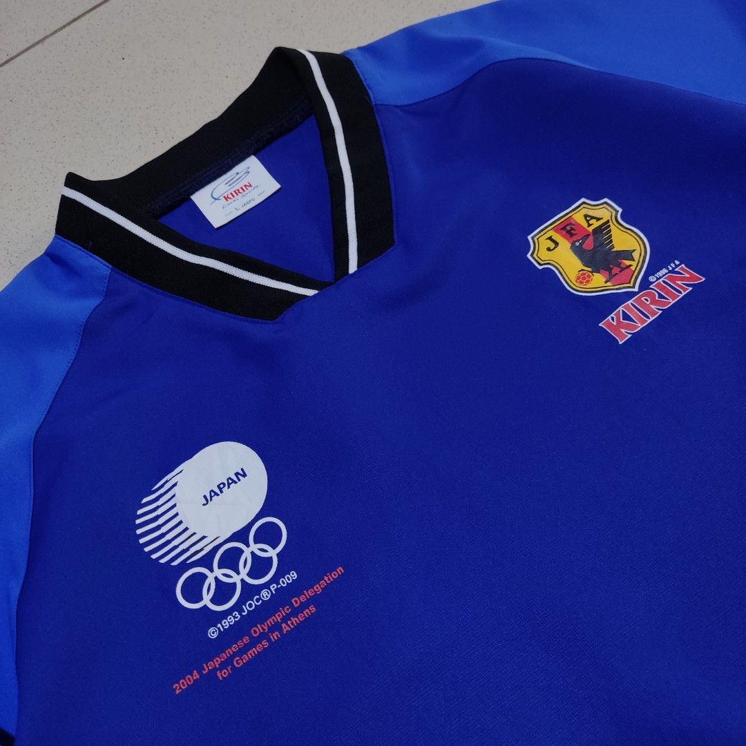 2004 Japan Olympic Kirin Jersey JFA, Men's Fashion, Coats, Jackets and Outerwear on Carousell