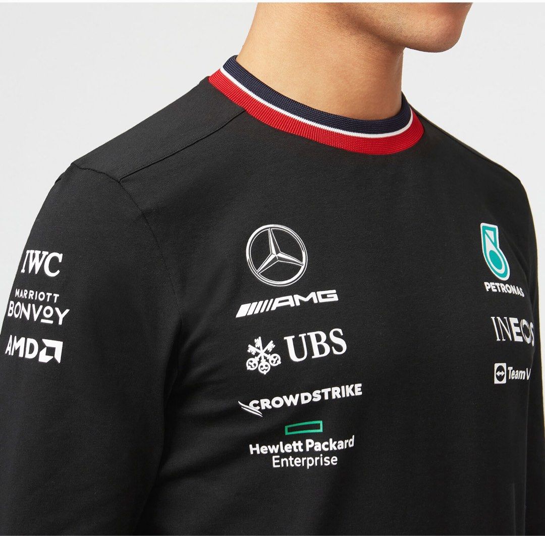 Mercedes amg petronas long sleeve shirt sales