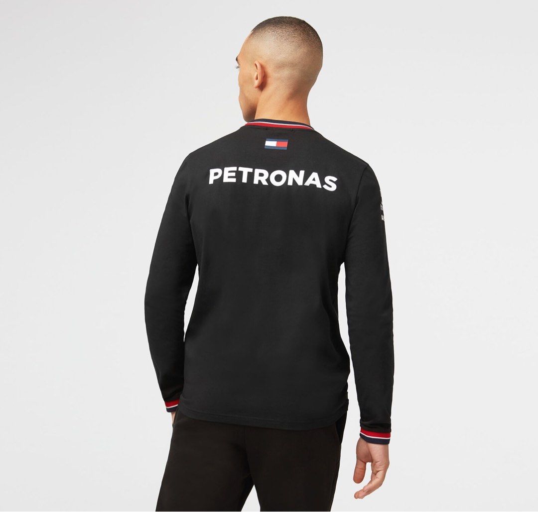 2022 Mercedes AMG PETRONAS F1 Team Long Sleeve T Shirt Men s