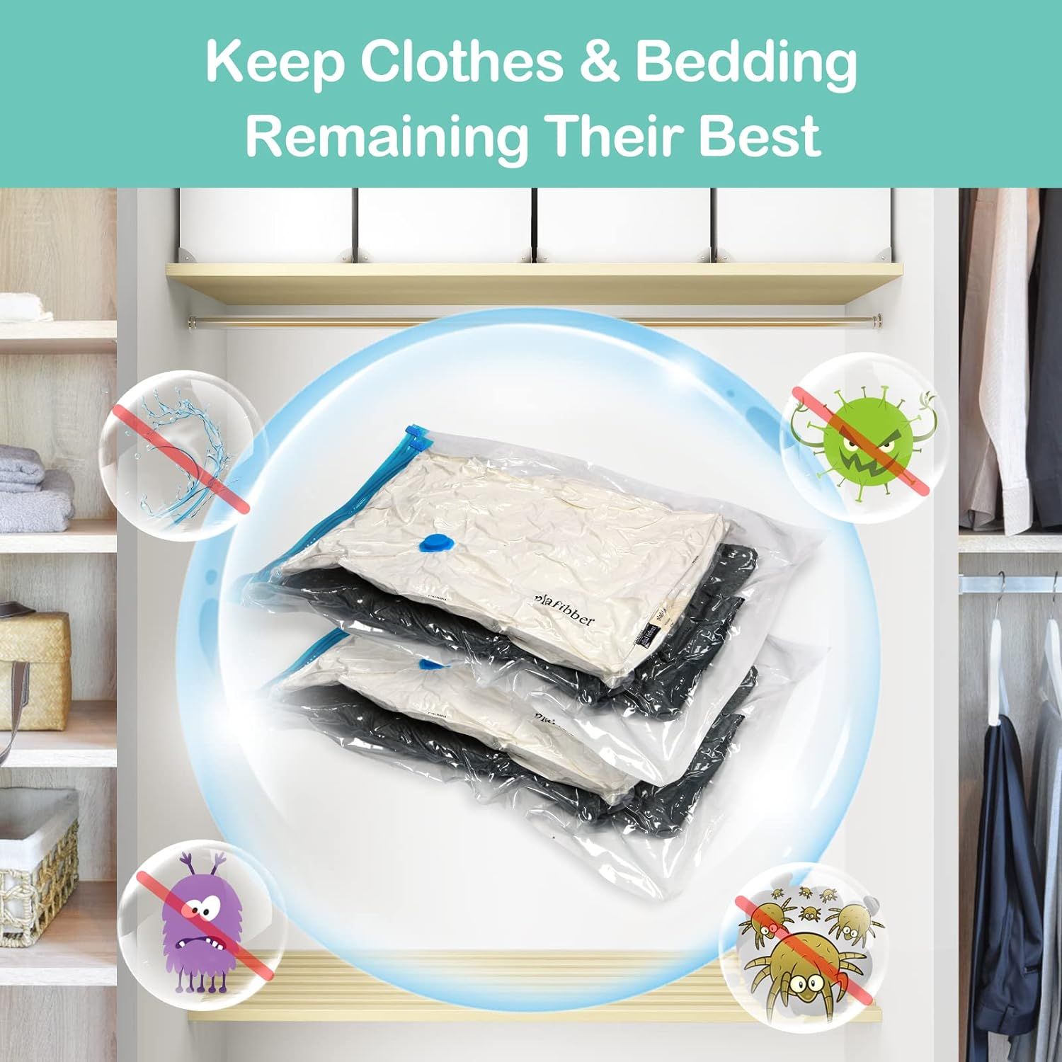 Compression storage bags for bedding shop