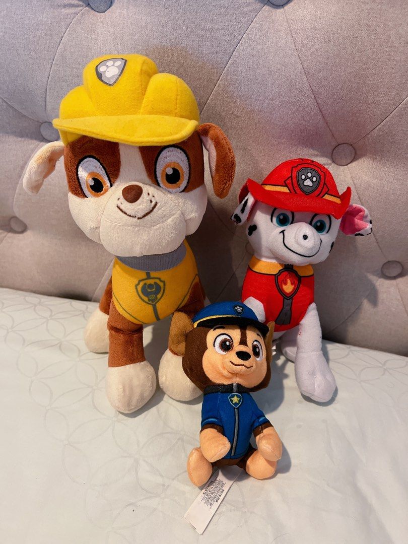 Nickelodeon paw sales patrol soft toys