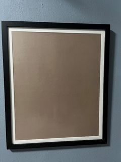 50cmx60cm Basic Simple Black Wood Photo Frame