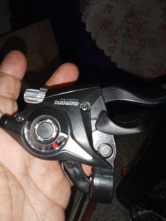 7 speed shifter combo with brake lever