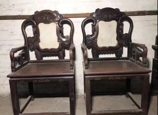 全港十八區高價收購 古董酸枝 酸枝傢俬 古董黃花梨 紫檀 海南黃花梨傢私 酸枝扶手椅 清代太師椅