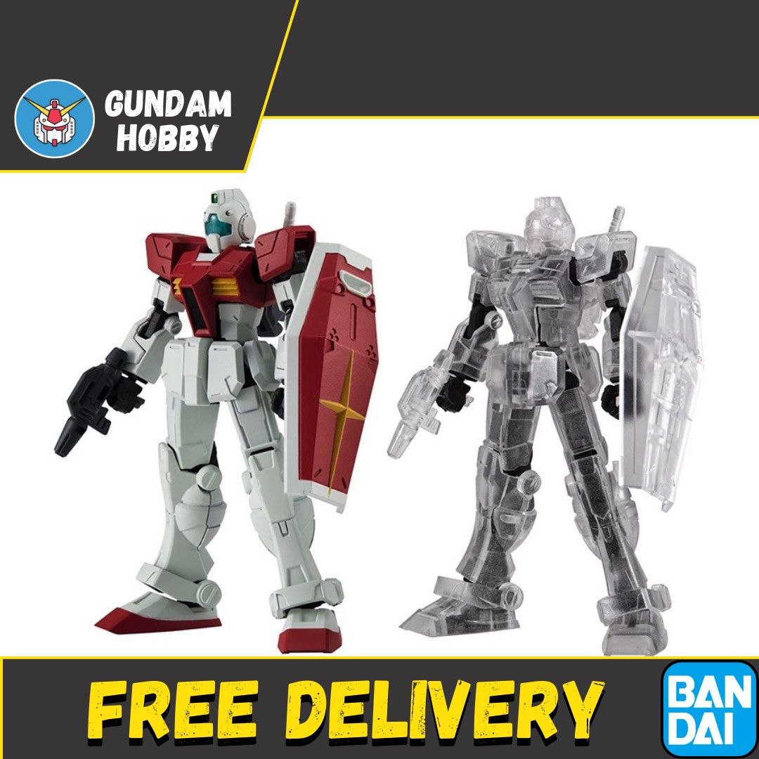 ✅ Capsule Action 03 Mobile Suit Gundam RGM-79 GM (Set of 2) - Bandai Gachapon Gashapon Gundam Capsule Action 3 (Category: Gundam Model Kits) located in Singapore. Submitted by gundamhobby (Listing ID 1269394418, Image 1). Description: Gundam Capsule Action - RGM-79 GM • RGM-79 GM (Colour Ver.) • RGM-79 GM (Mechanical Clear Ver.) ✅ Only for sale as a complete set (Gashapon capsules, no duplicates) ✅ Free Delivery included (ETA: 1-1.5 Weeks) ✅ Paym
