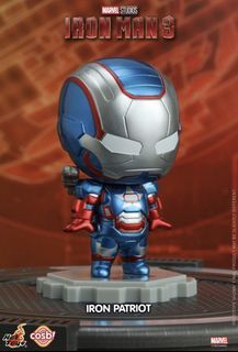 (收) iron patriot cosbi hottoys Ironman Cosbaby Hot Toys Iron Man Marvel Avengers 盲盒