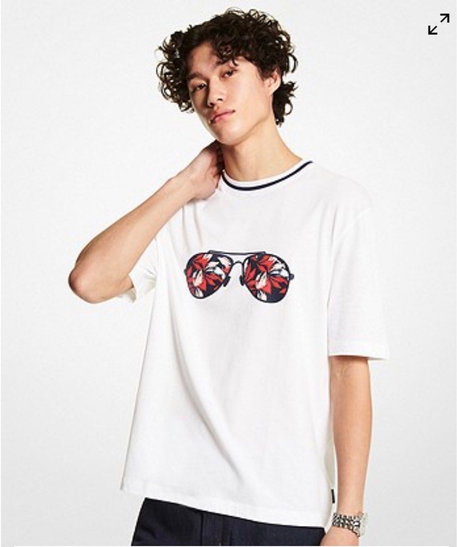 Michael Kors t oversized tee S M MK
