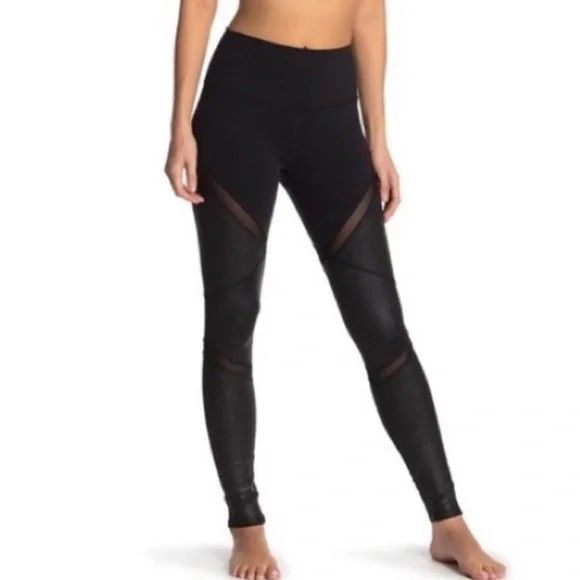 alo レギンス ブラックXS alo yoga アロヨガ 黒レギンス XS