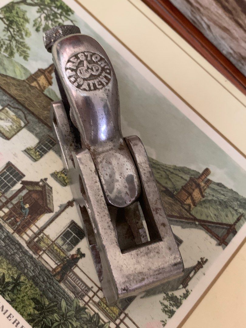 Vintage Antique The Edward Preston plane adjustable bullnose plane