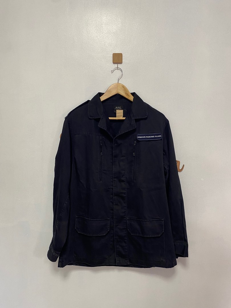 APC French Military Jacket, Men's Fashion, Coats, Jackets and Outerwear
