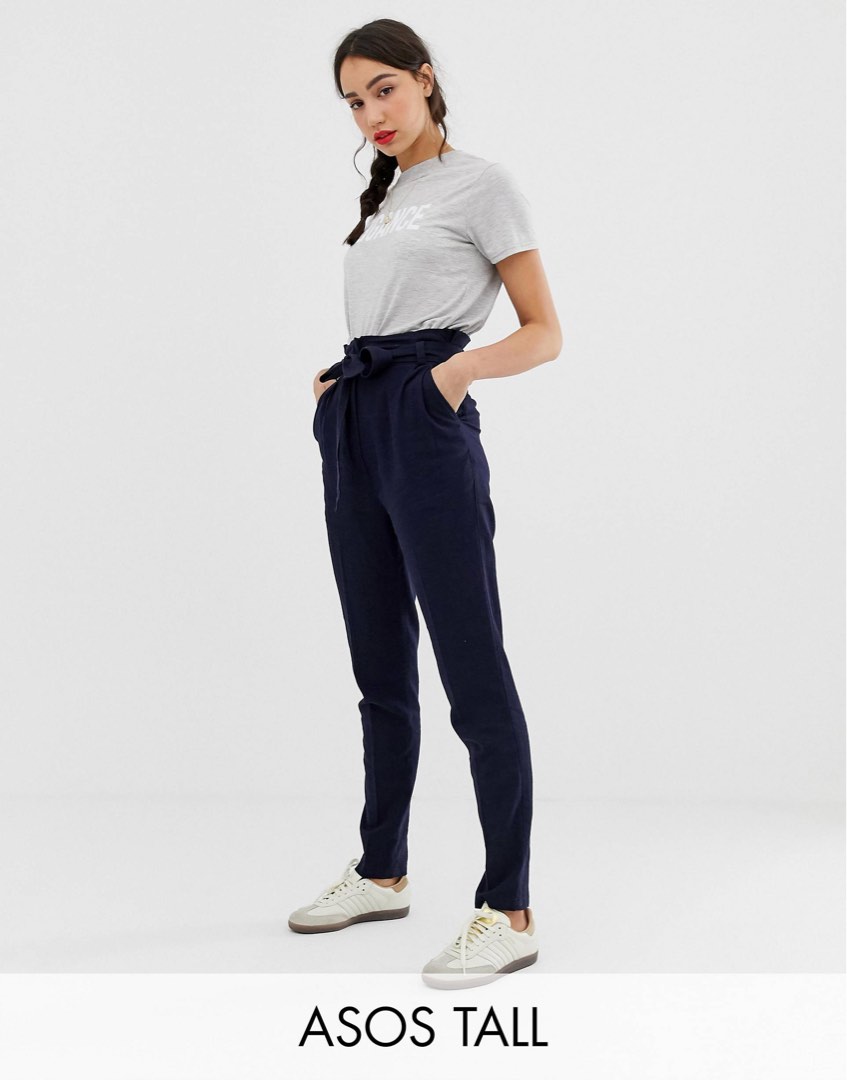 Tall High Waisted Trousers