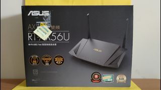 ASUS RT-AX56U AX1800雙頻 wi-Fi 6 (802.11ax) 智慧無線路由器