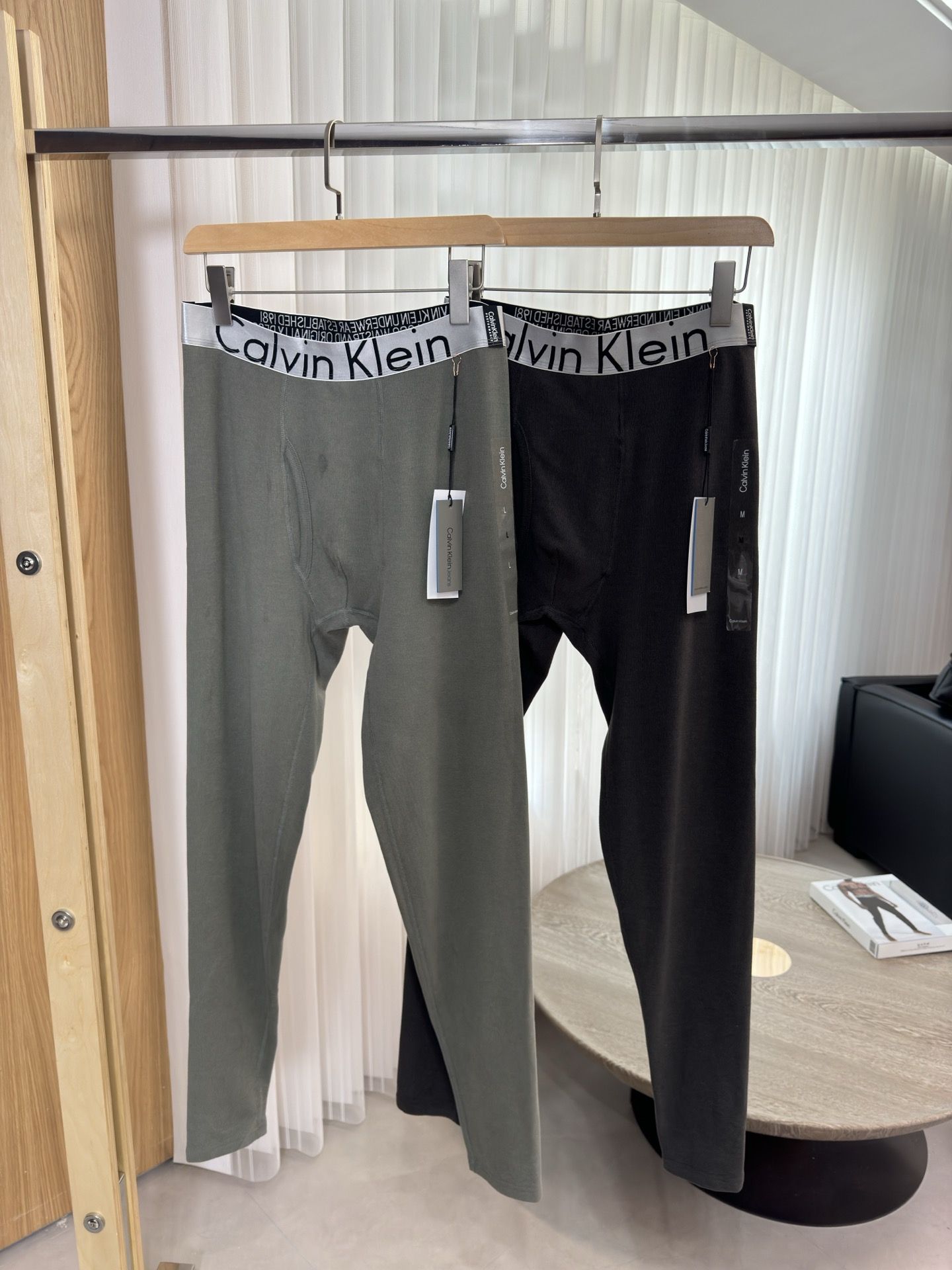 Authentic Ck Men s German Velvet Thermal Pants Women s Fashion